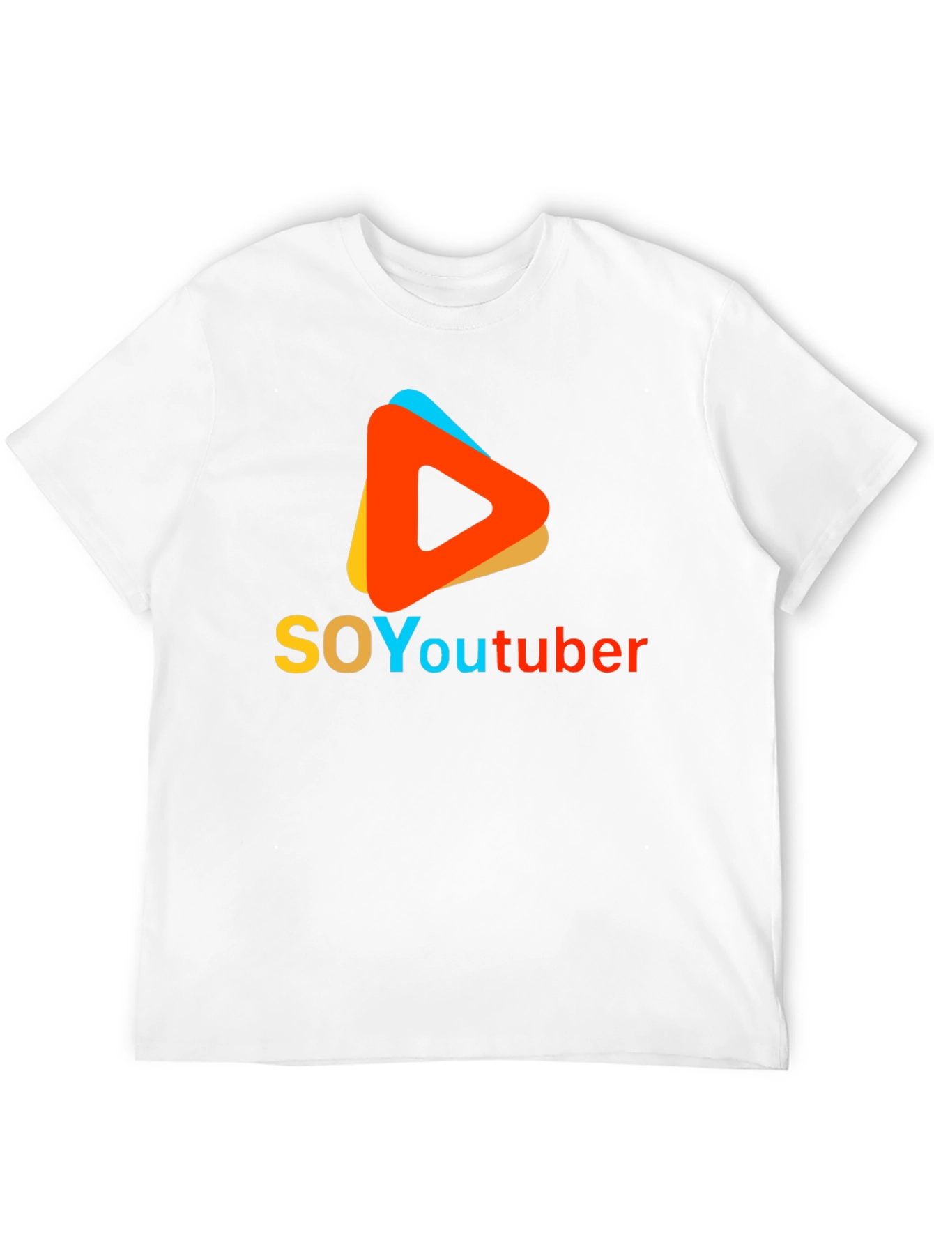 Soy Youtuber Graphic Tee - Black T-Shirt