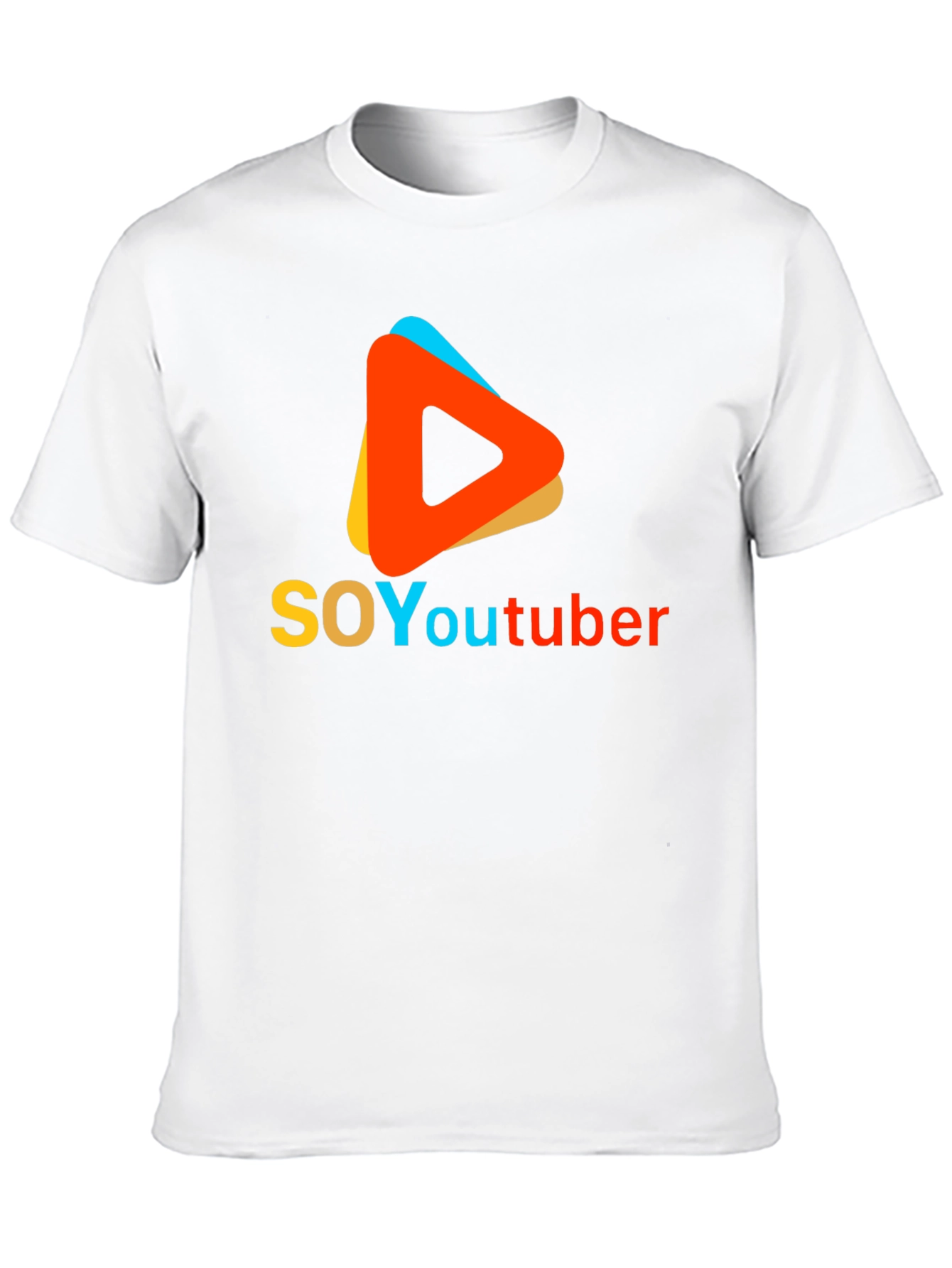 Soy Youtuber Graphic Tee - Black T-Shirt
