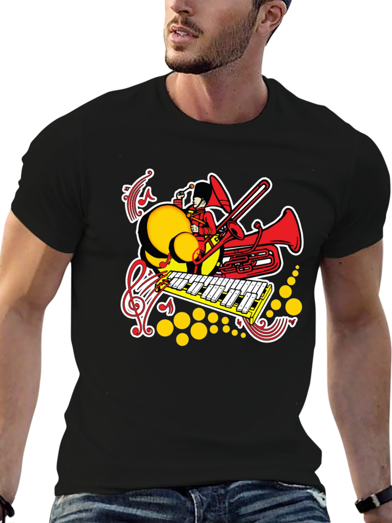 Musical Cartoon T-Shirt