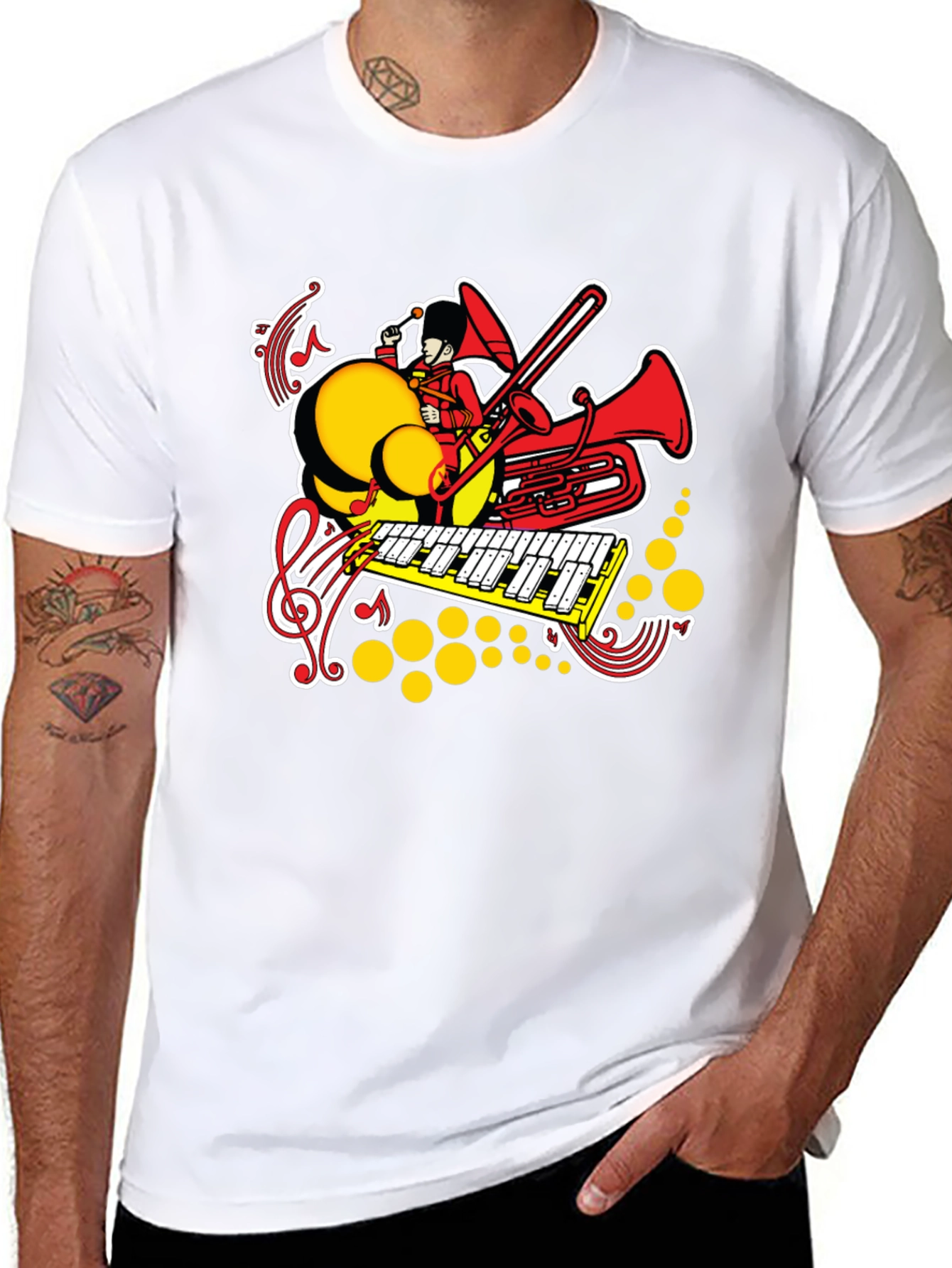 Musical Cartoon T-Shirt
