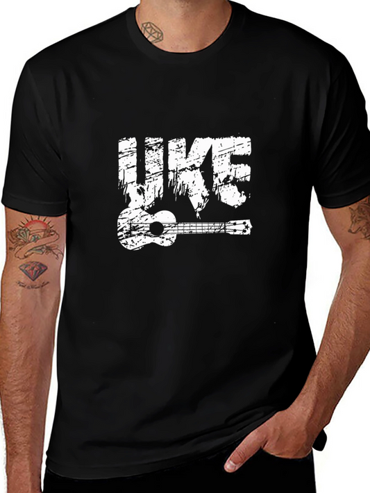 Ukulele Graphic T-Shirt - Music Lover Tee