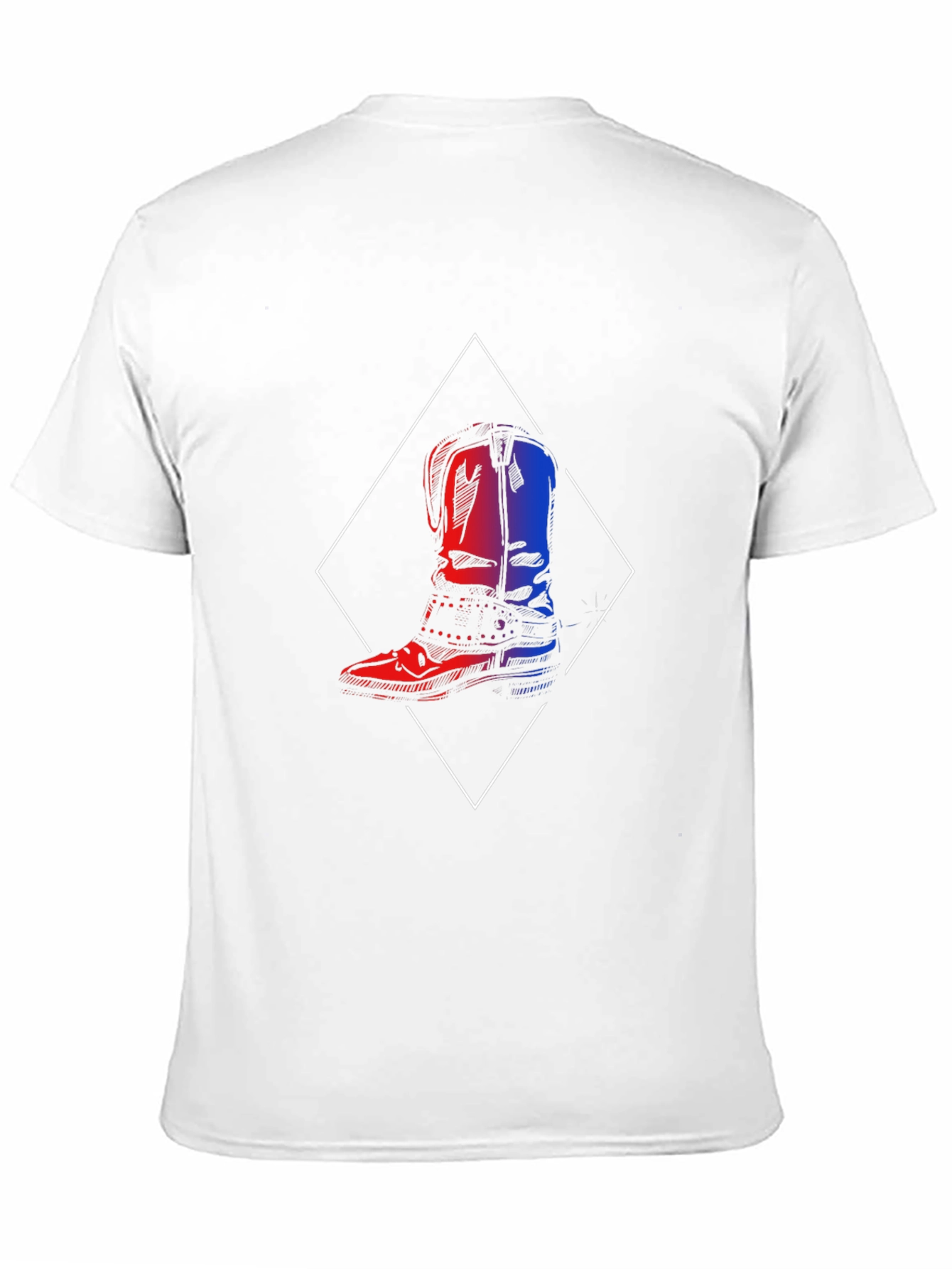 Edgy Cowboy Boot Graphic Tee