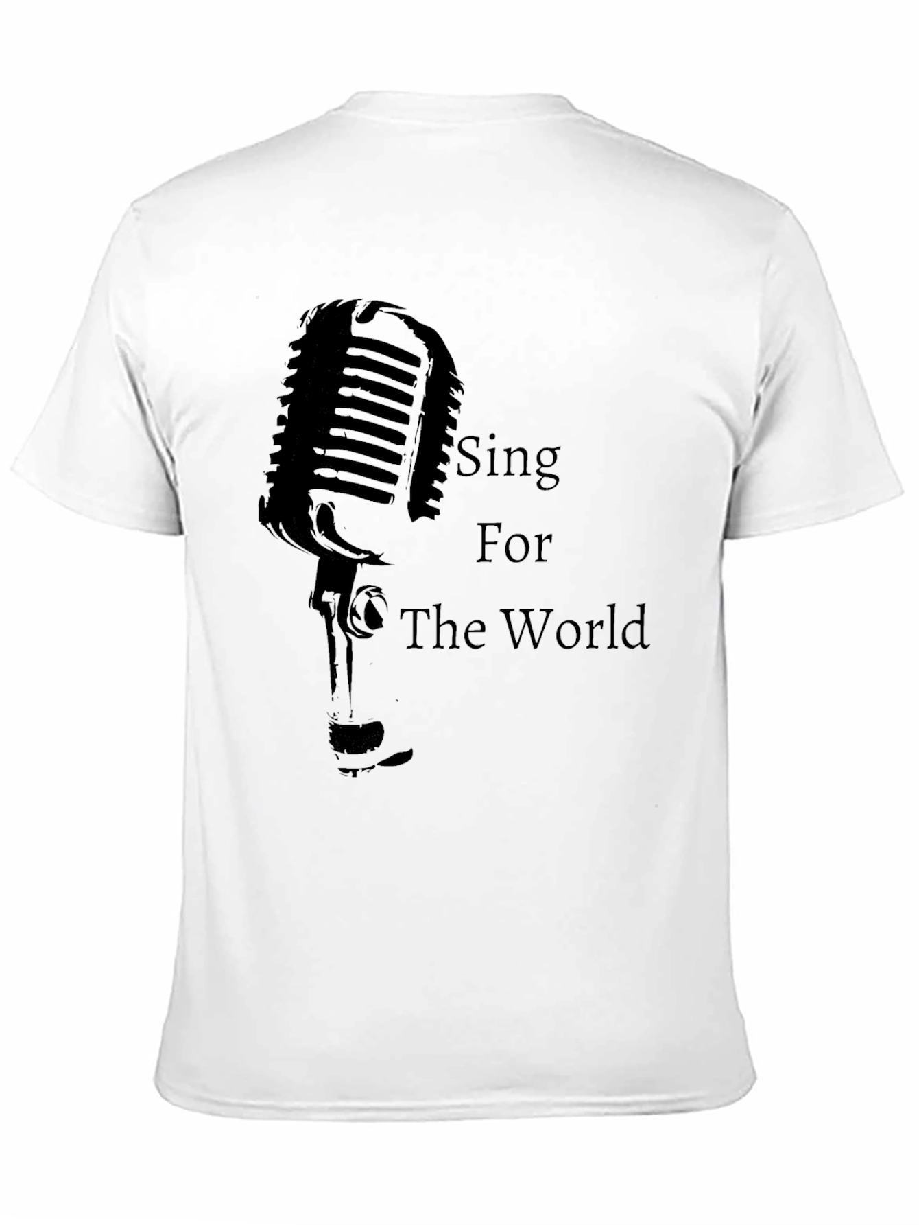 Sing For The World Graphic T-Shirt