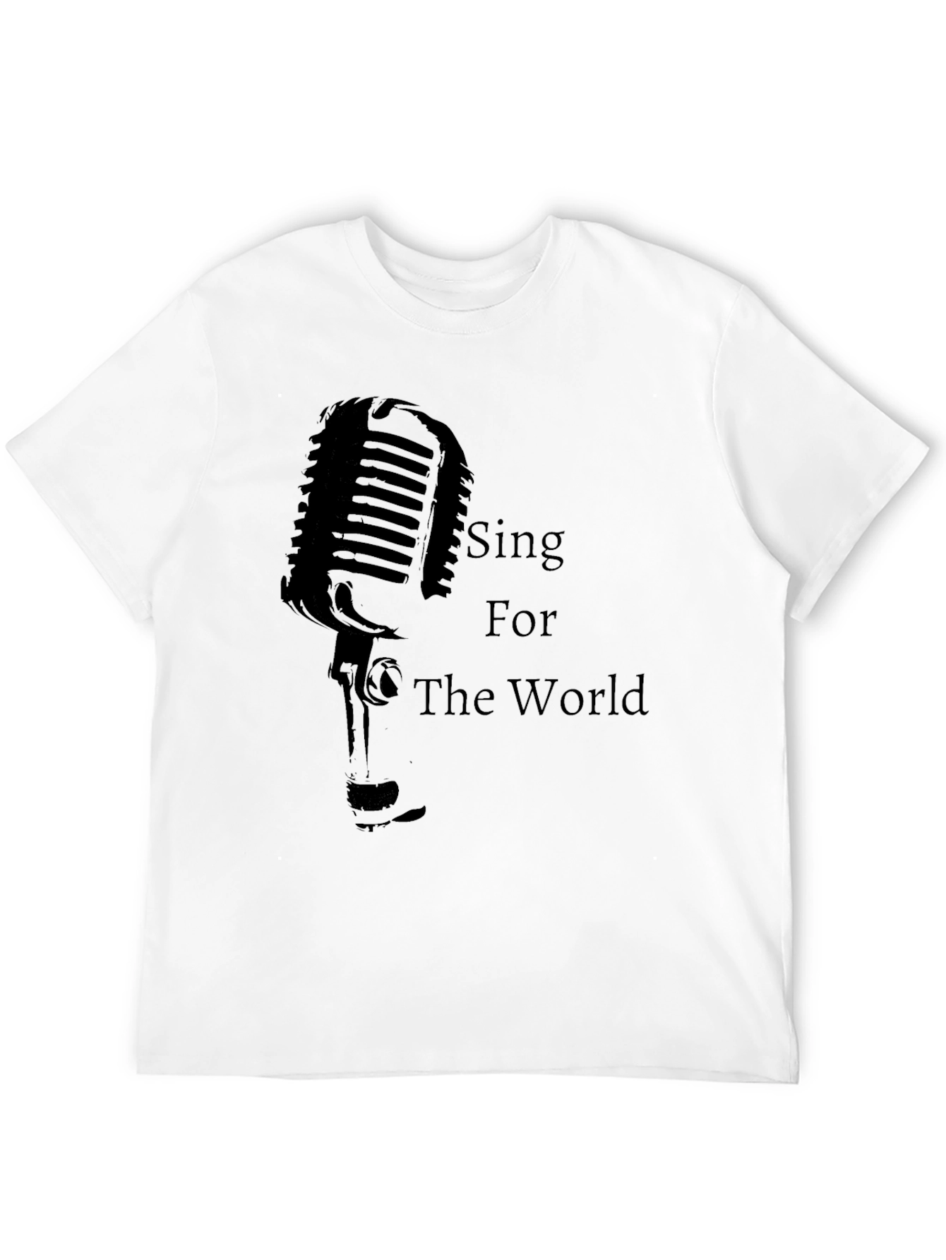 Sing For The World Graphic T-Shirt