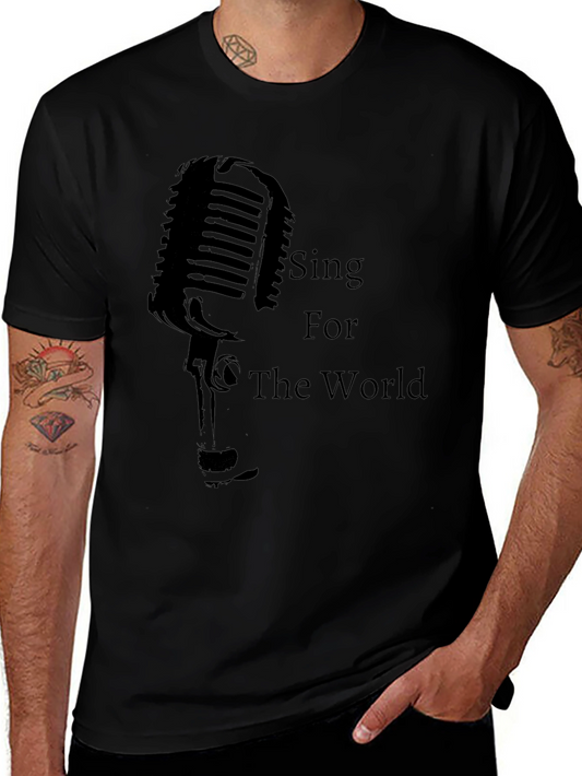 Sing For The World Graphic T-Shirt