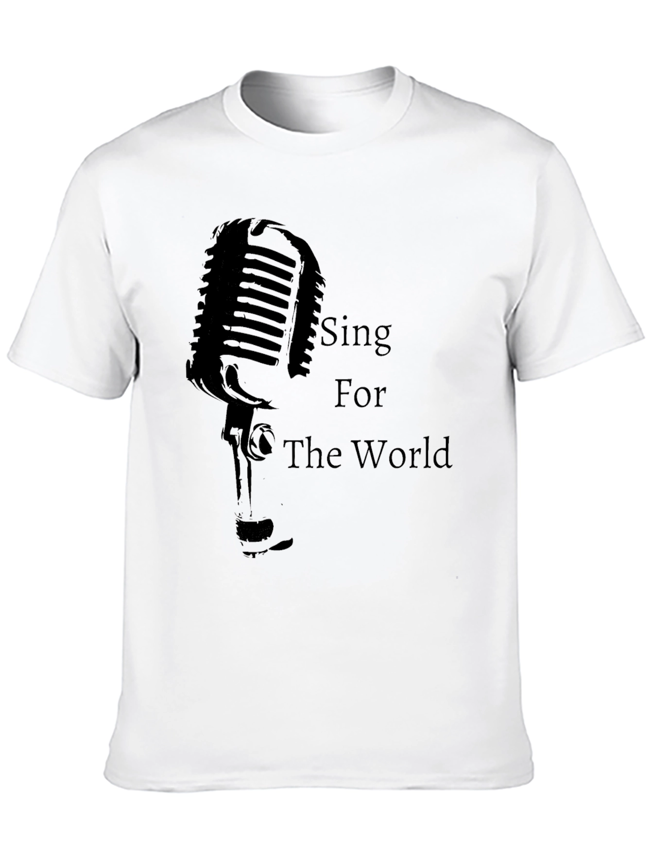 Sing For The World Graphic T-Shirt