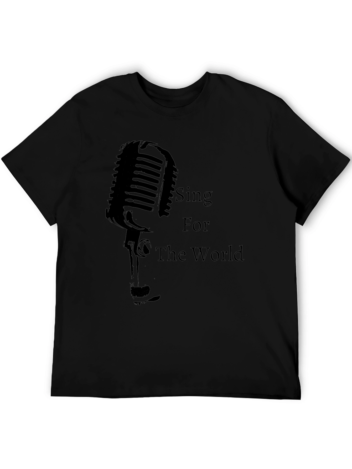 Sing For The World Graphic T-Shirt