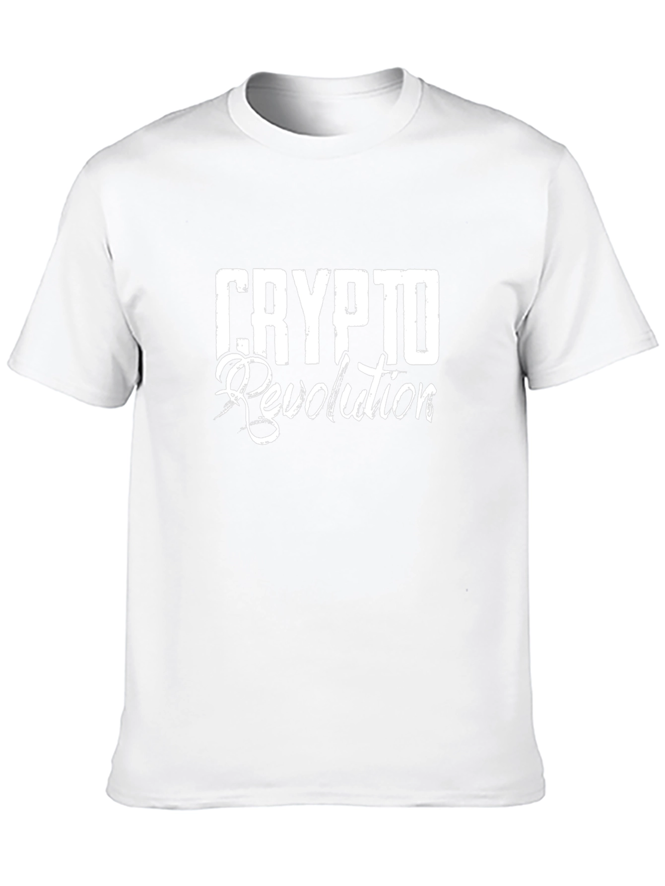 Crypto Revolution Black Graphic T-Shirt
