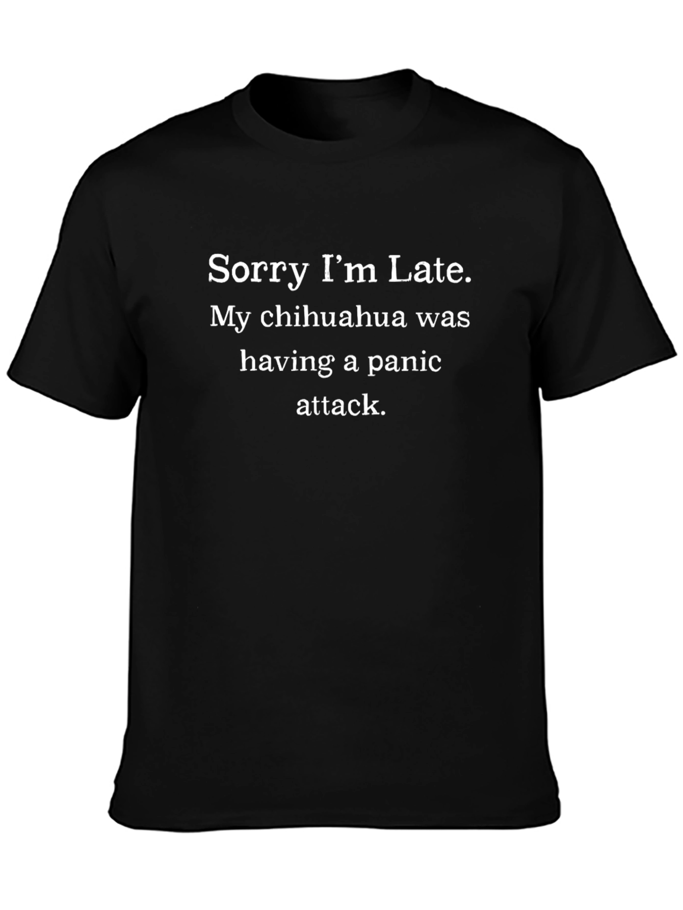 Funny Chihuahua Panic Attack T-Shirt