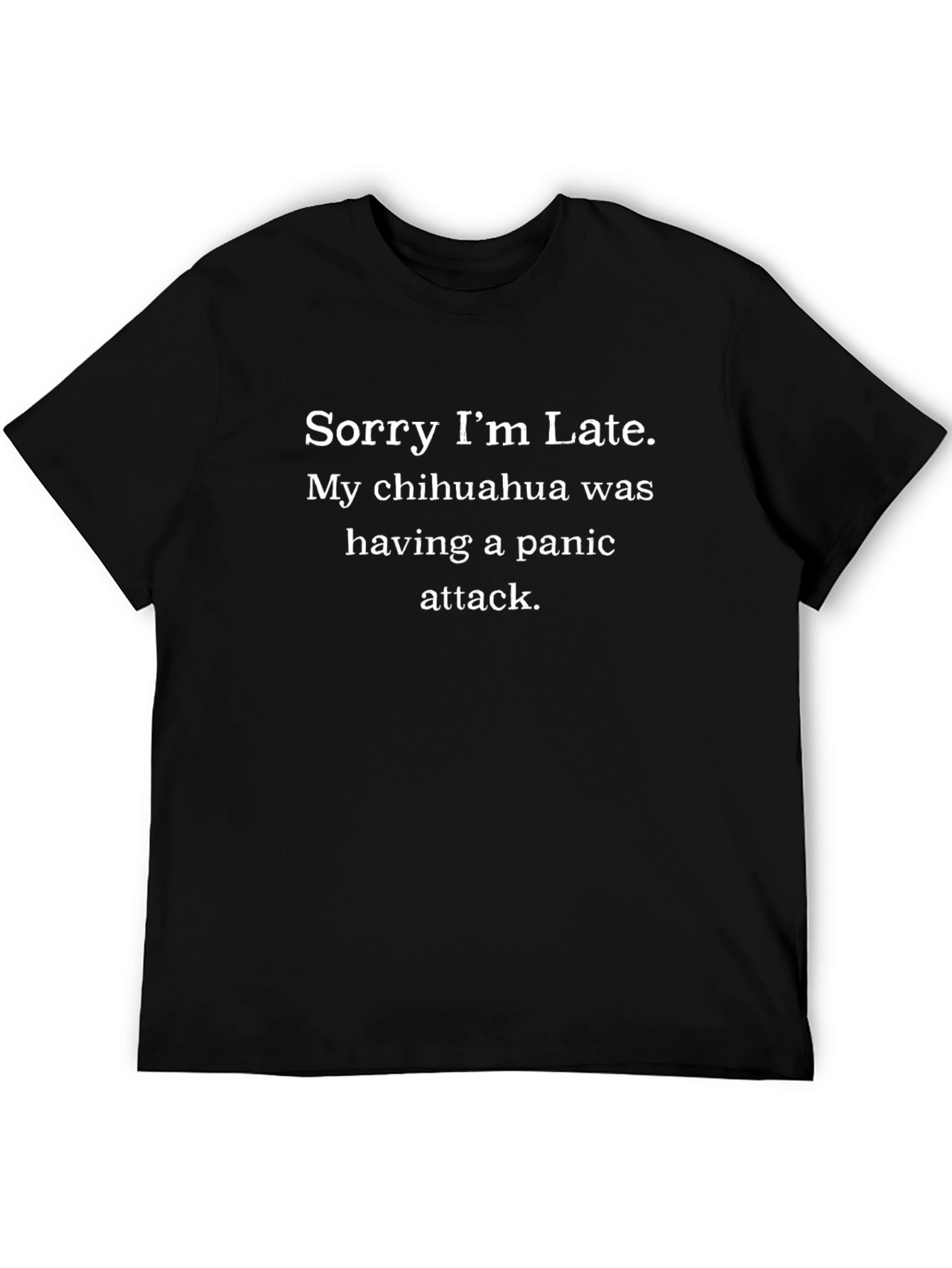 Funny Chihuahua Panic Attack T-Shirt