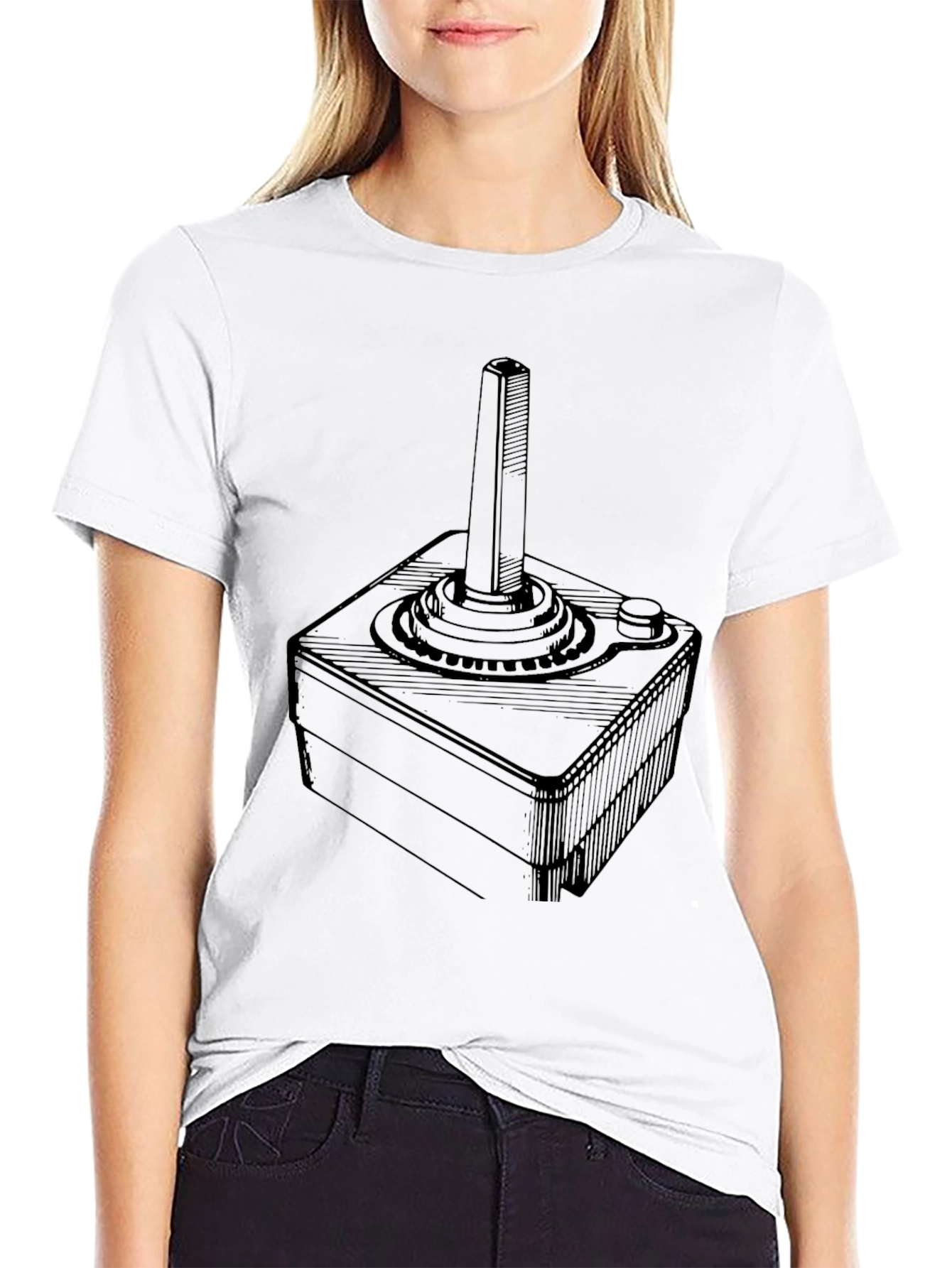 Retro Joystick T-Shirt - Gamer Style