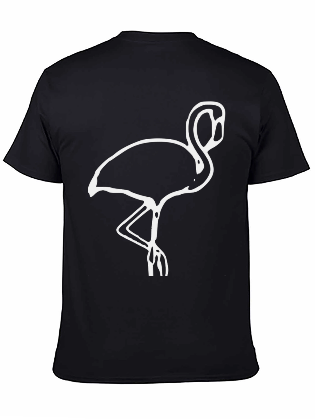 Black Flamingo Graphic Tee