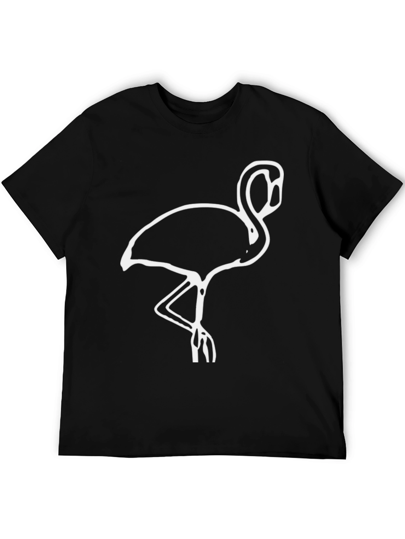Black Flamingo Graphic Tee