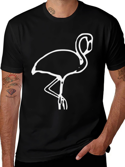 Black Flamingo Graphic Tee