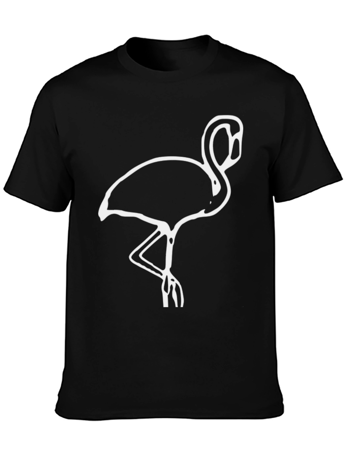 Black Flamingo Graphic Tee