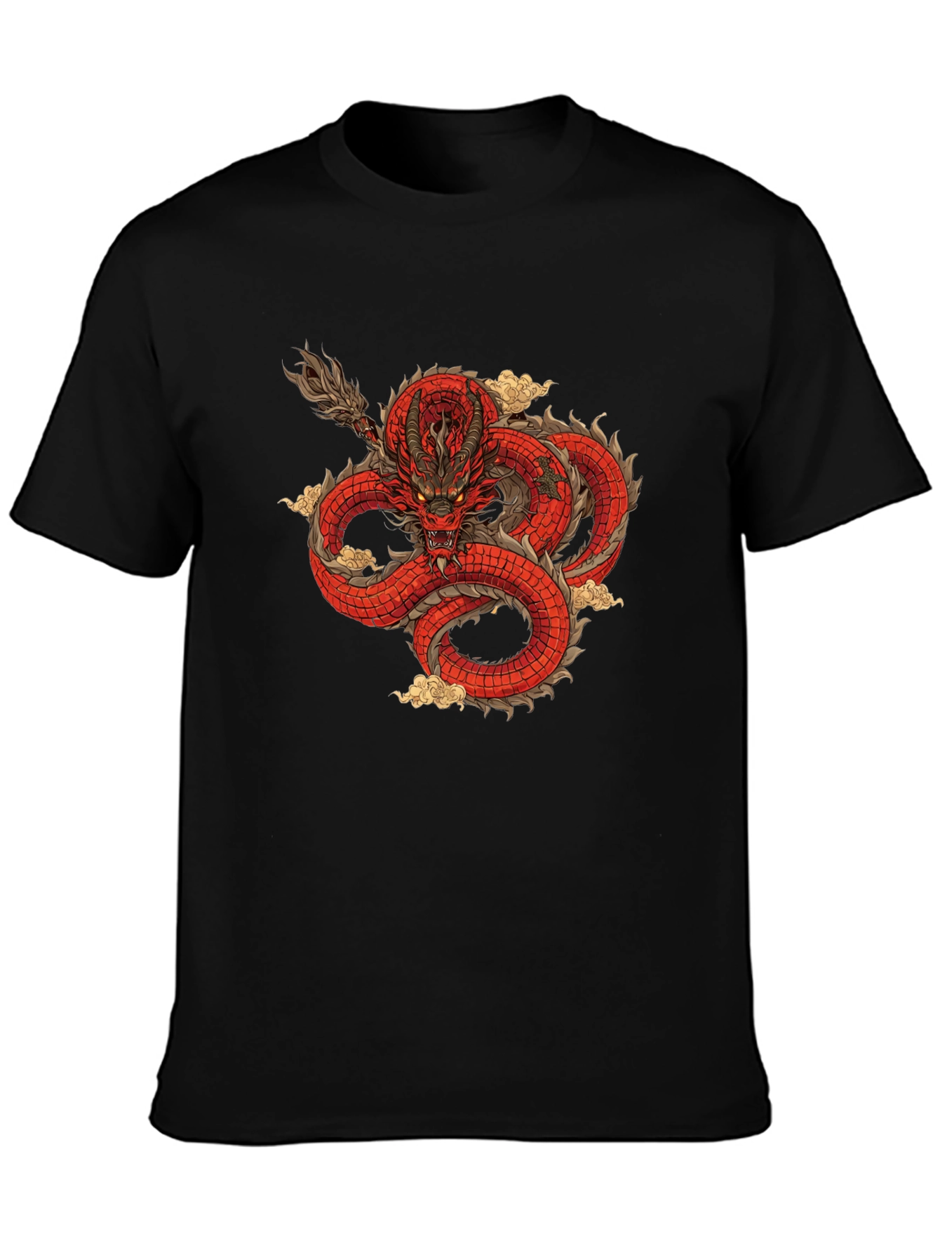 Red Dragon Graphic T-Shirt