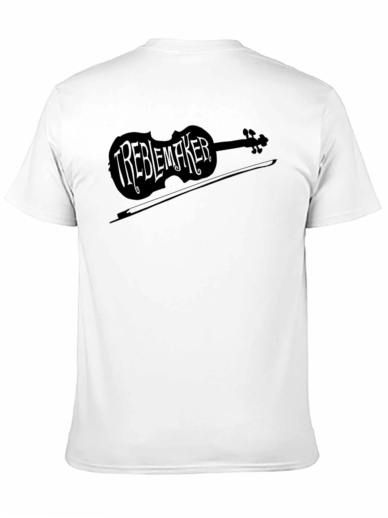 Treblemaker Violin Graphic T-Shirt - Music Lover Tee