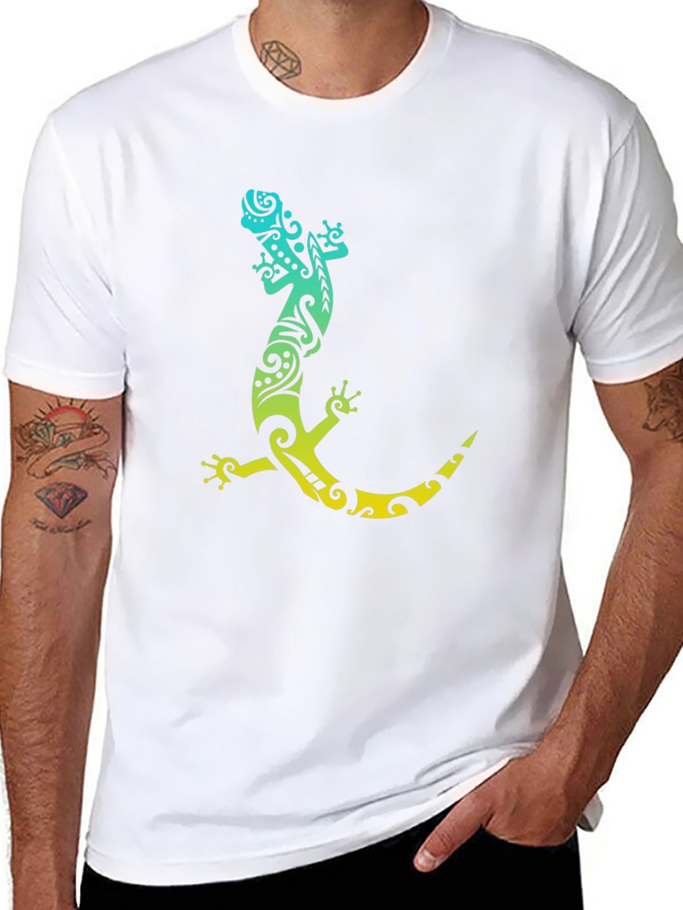 Tribal Gecko T-Shirt
