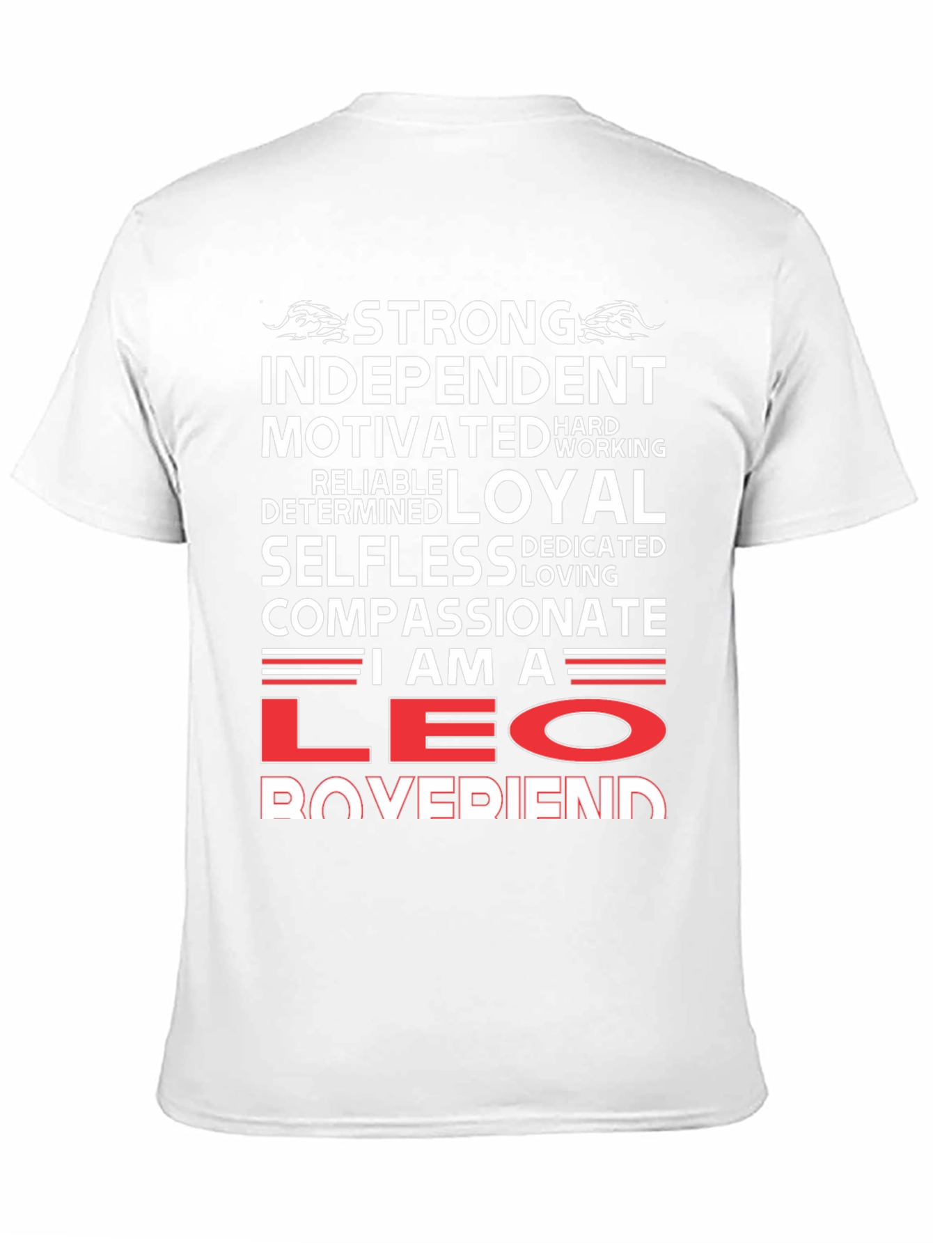 Strong Leo Boyfriend T-Shirt