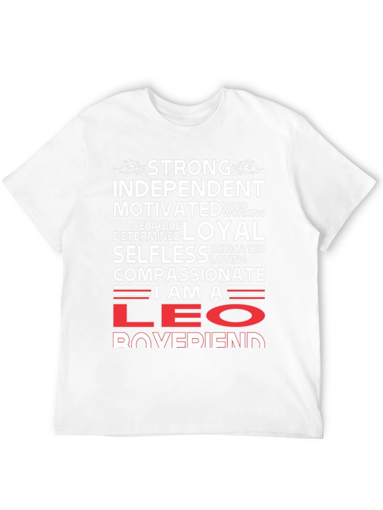 Strong Leo Boyfriend T-Shirt