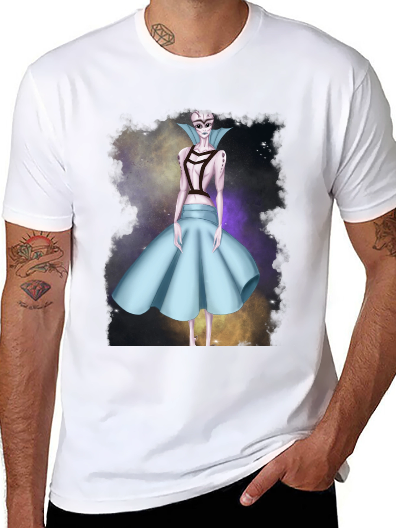 Alien Ballerina Graphic Tee