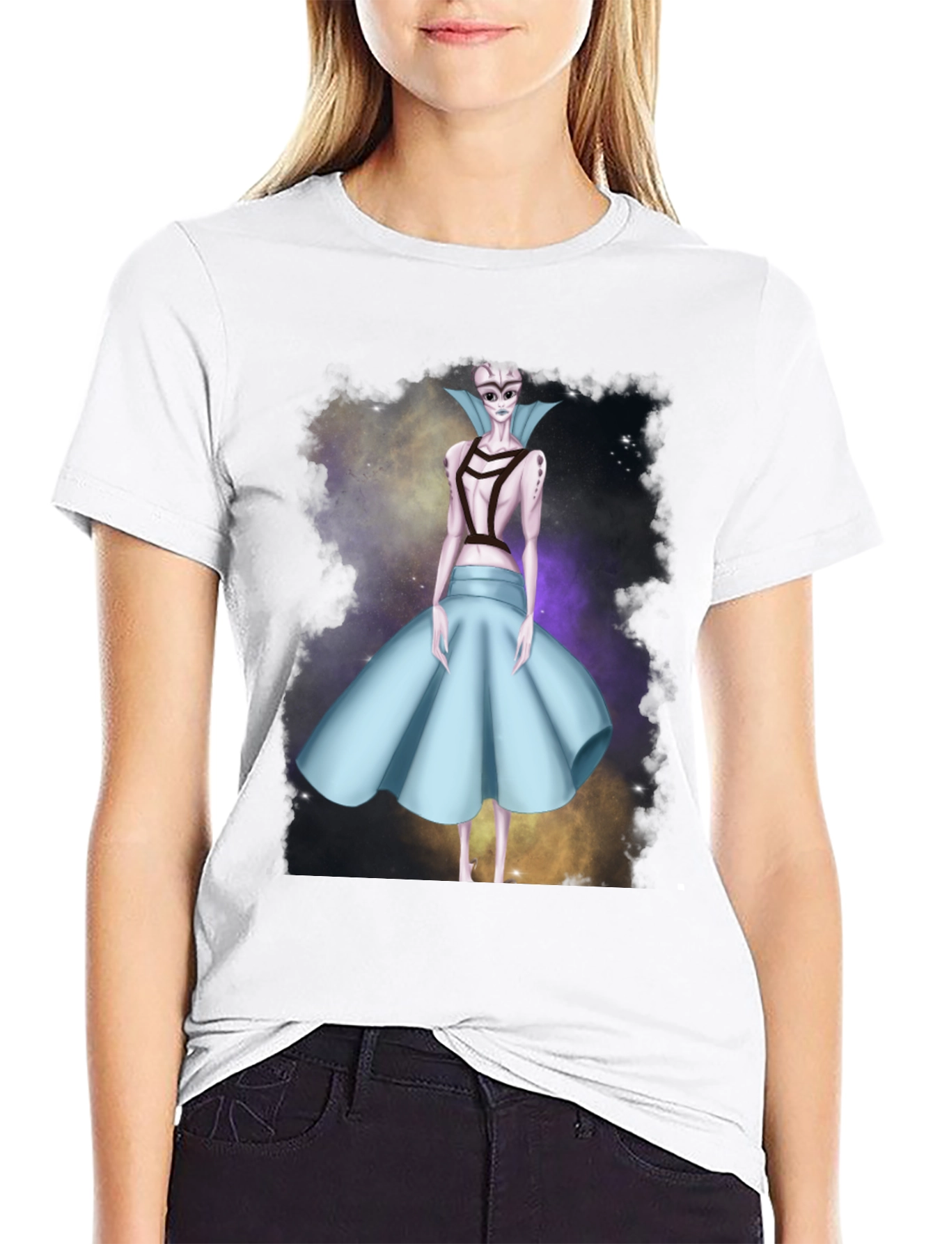 Alien Ballerina Graphic Tee