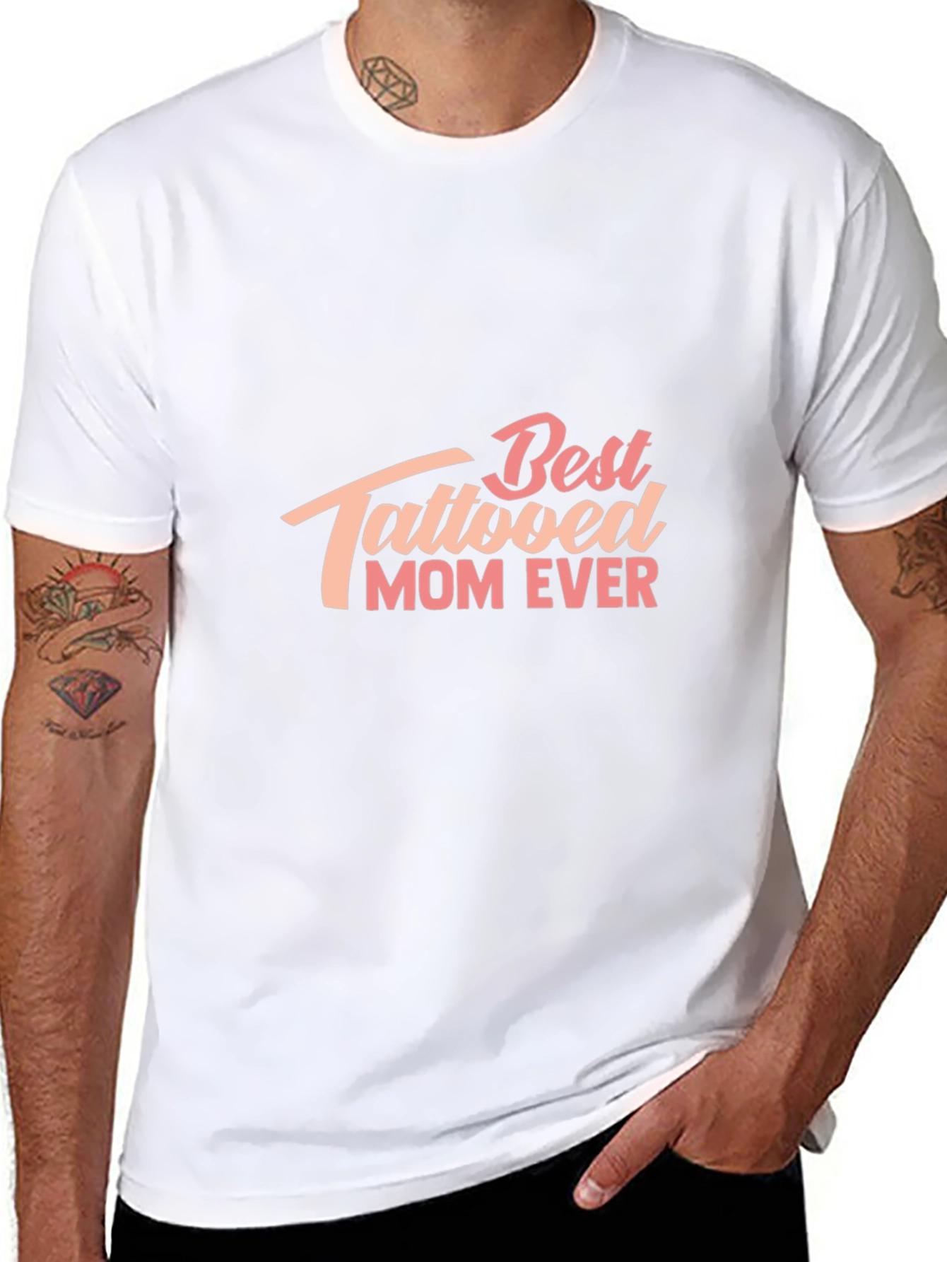 Best Tattooed Mom Ever - Graphic T-Shirt