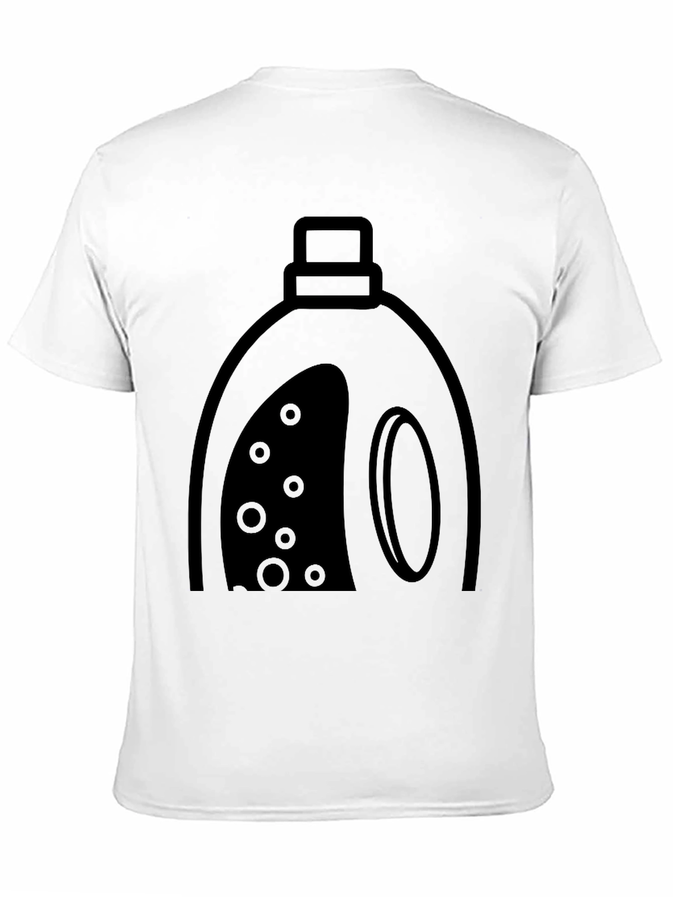 Laundry Detergent Graphic Tee - Black Cotton Blend