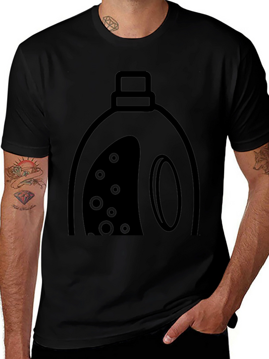 Laundry Detergent Graphic Tee - Black Cotton Blend
