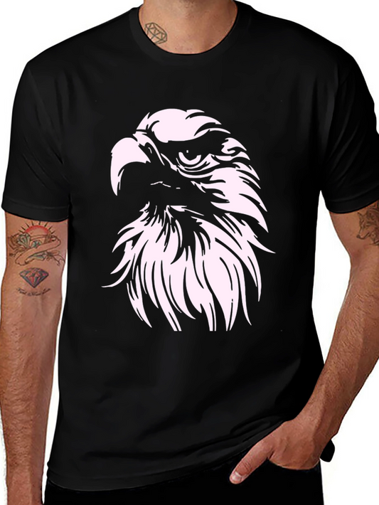 Bold Eagle Graphic Black T-Shirt