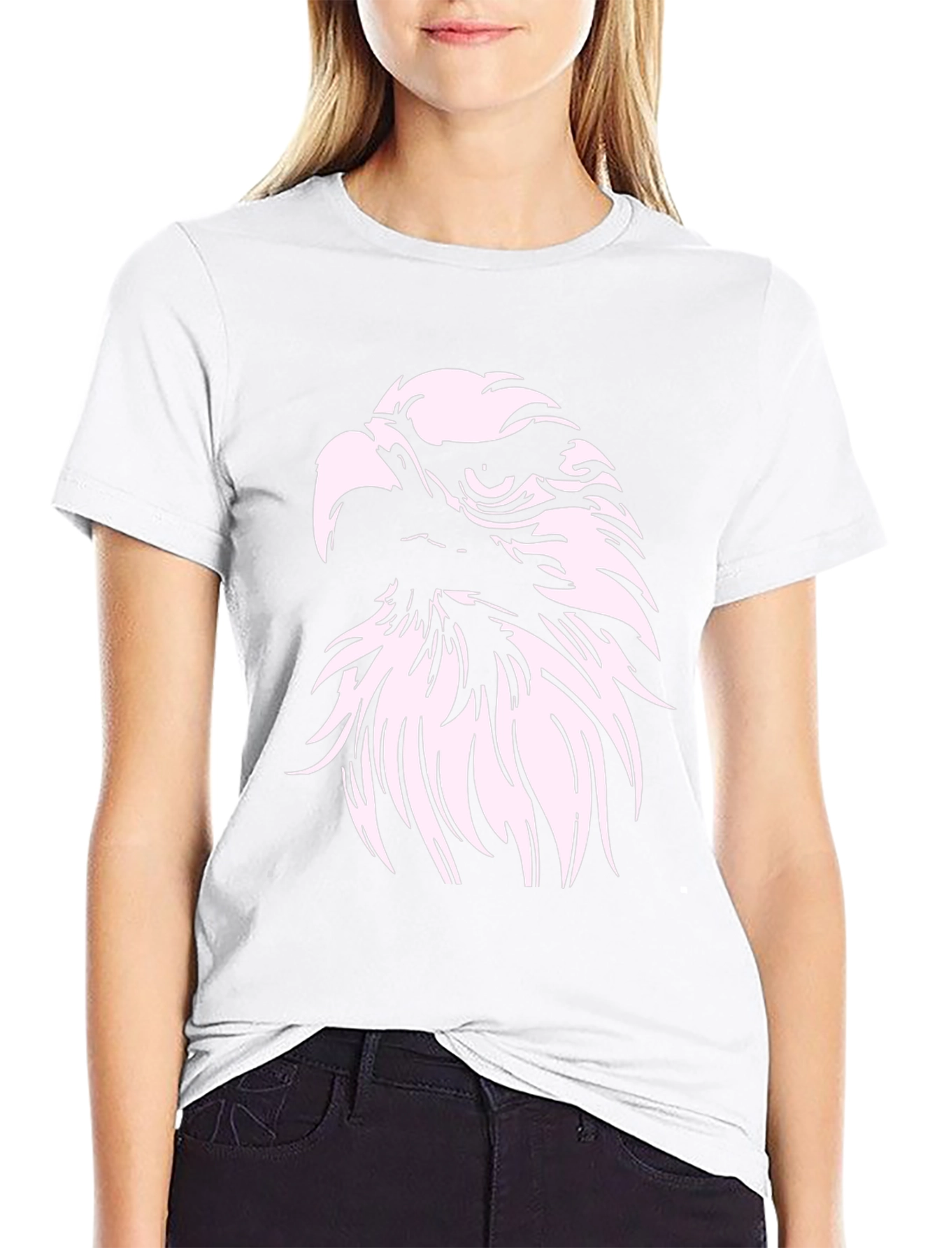 Bold Eagle Graphic Black T-Shirt