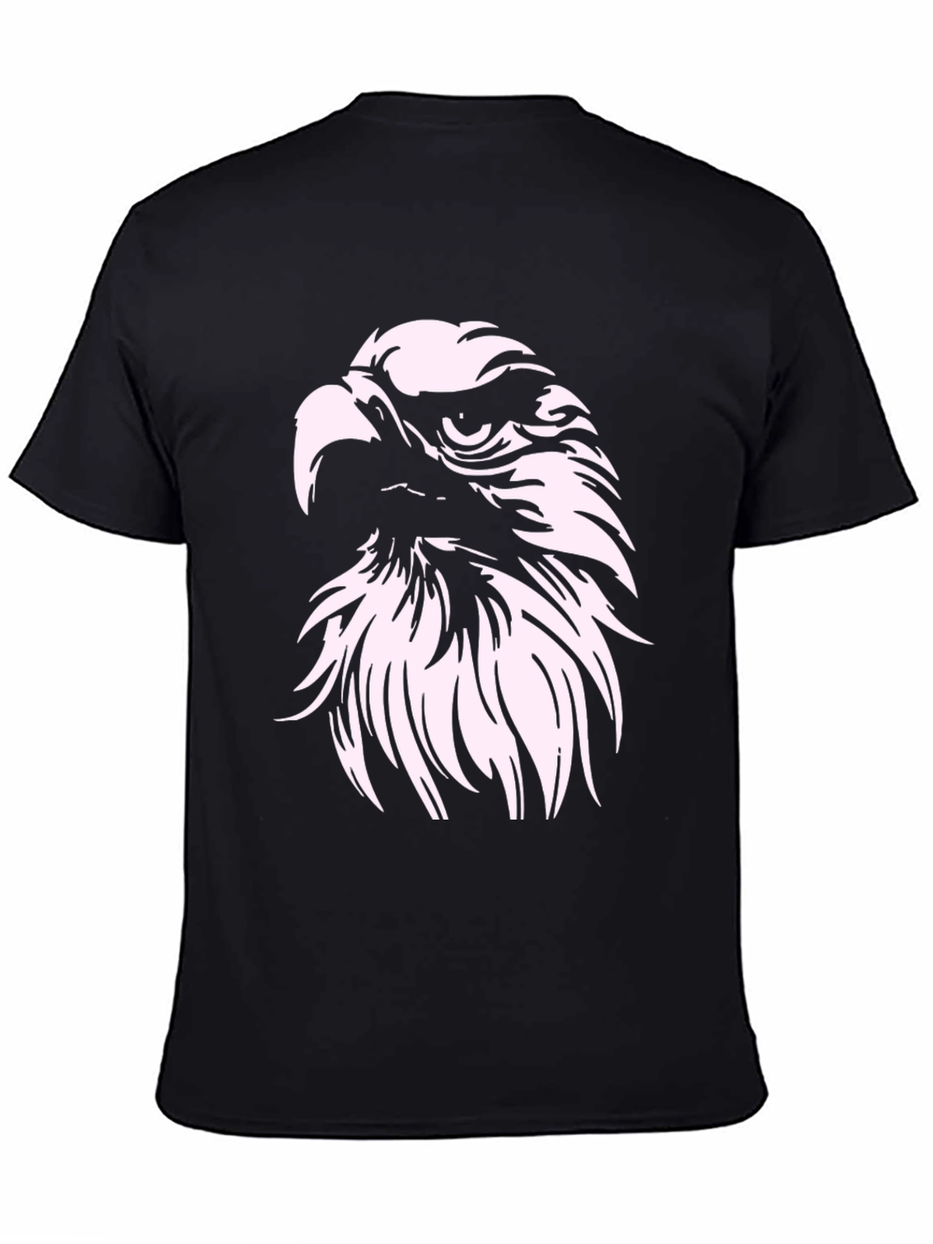 Bold Eagle Graphic Black T-Shirt