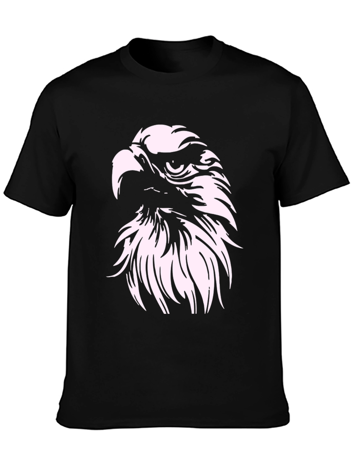Bold Eagle Graphic Black T-Shirt