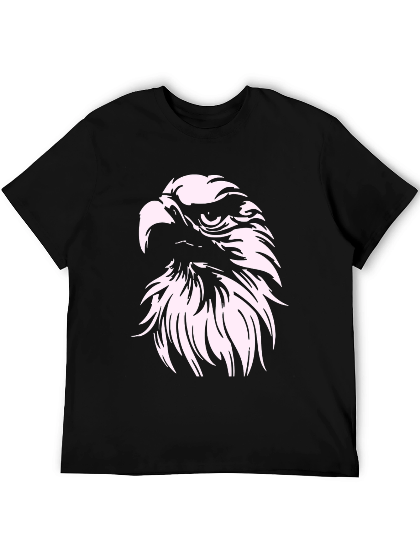 Bold Eagle Graphic Black T-Shirt