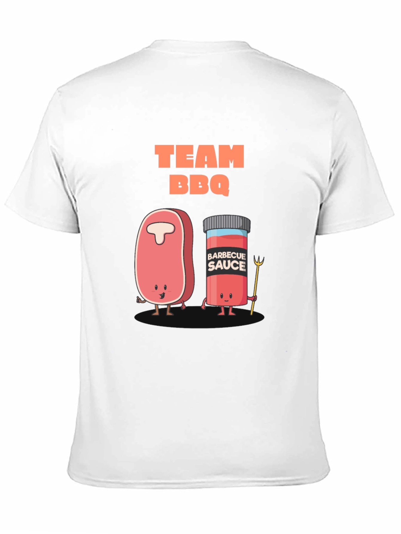 Team BBQ Graphic T-Shirt - Black