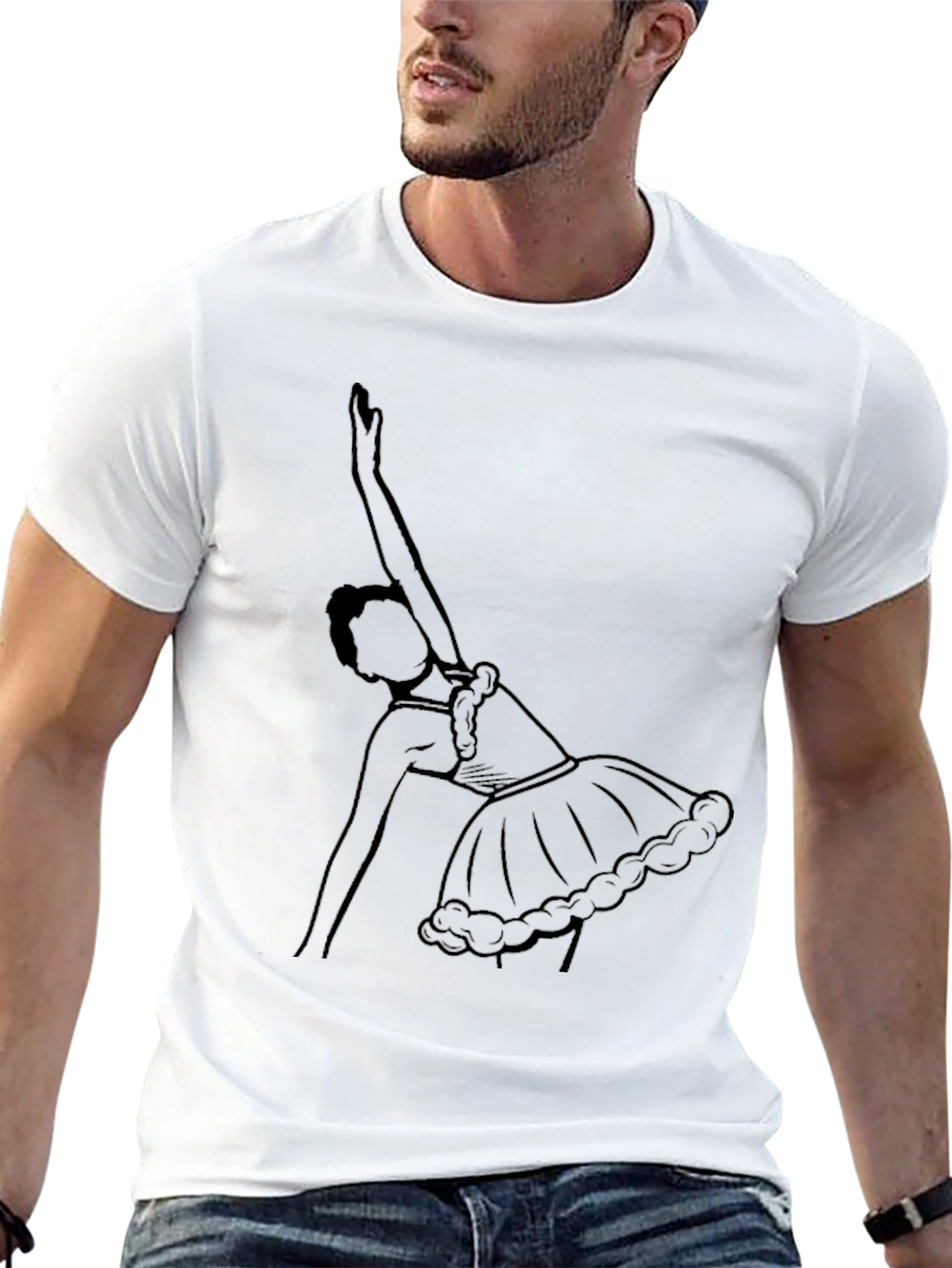 Ballerina Dance Black T-Shirt