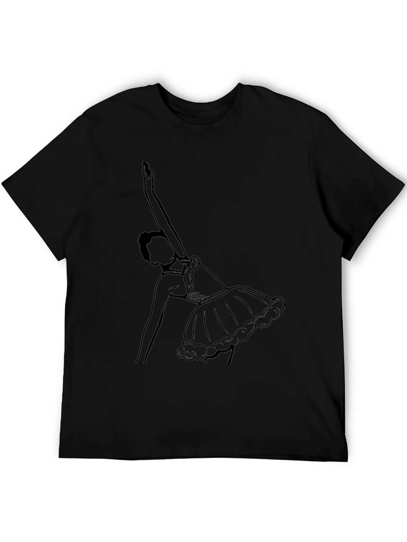 Ballerina Dance Black T-Shirt