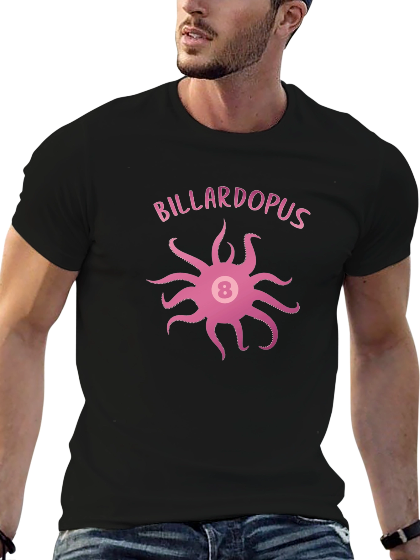 Billardopus Graphic Tee - Octopus Billiards