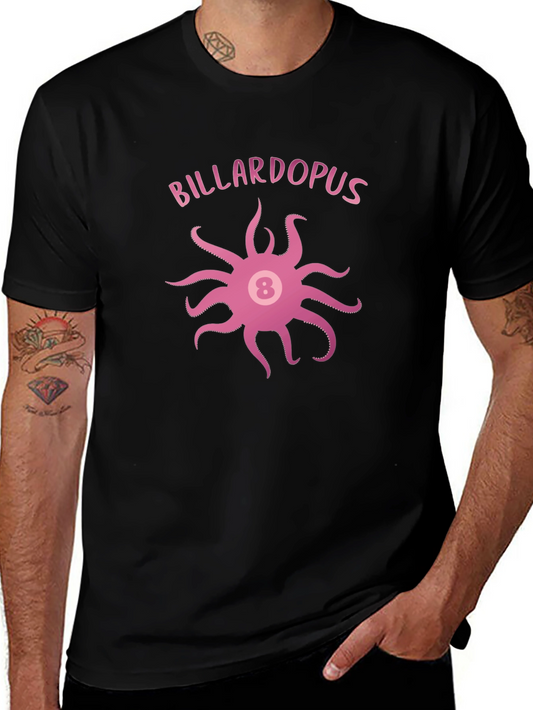 Billardopus Graphic Tee - Octopus Billiards