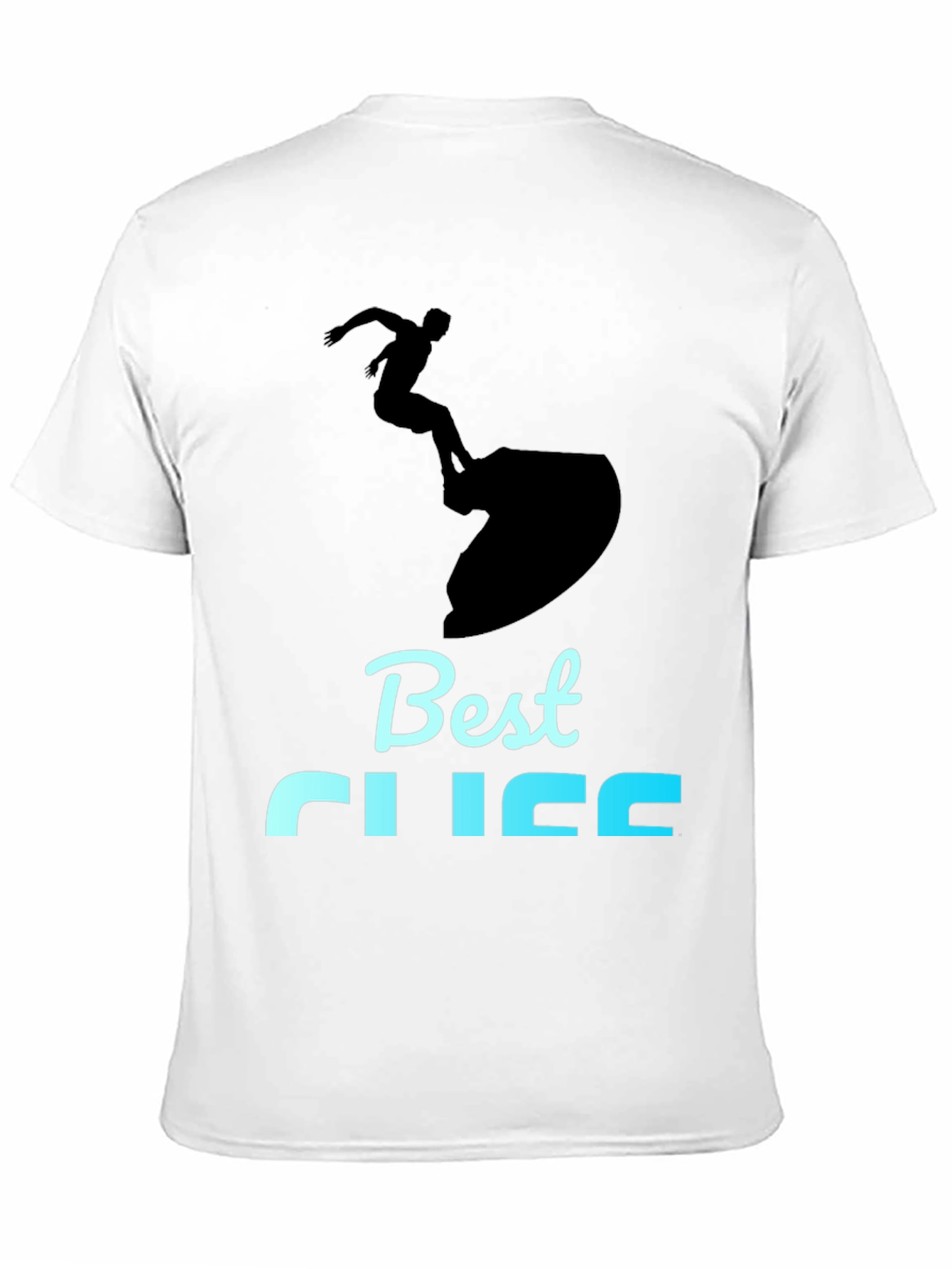 Best Life Surfing Graphic Tee - Black