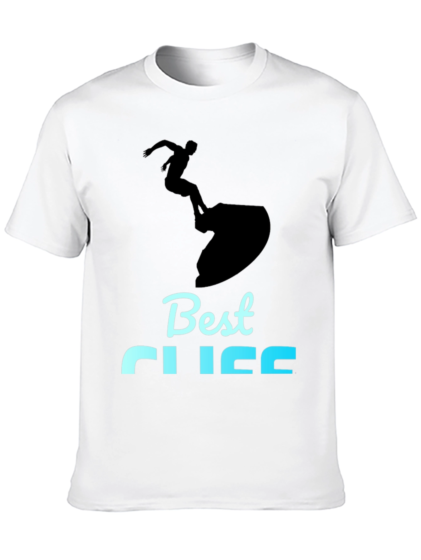 Best Life Surfing Graphic Tee - Black
