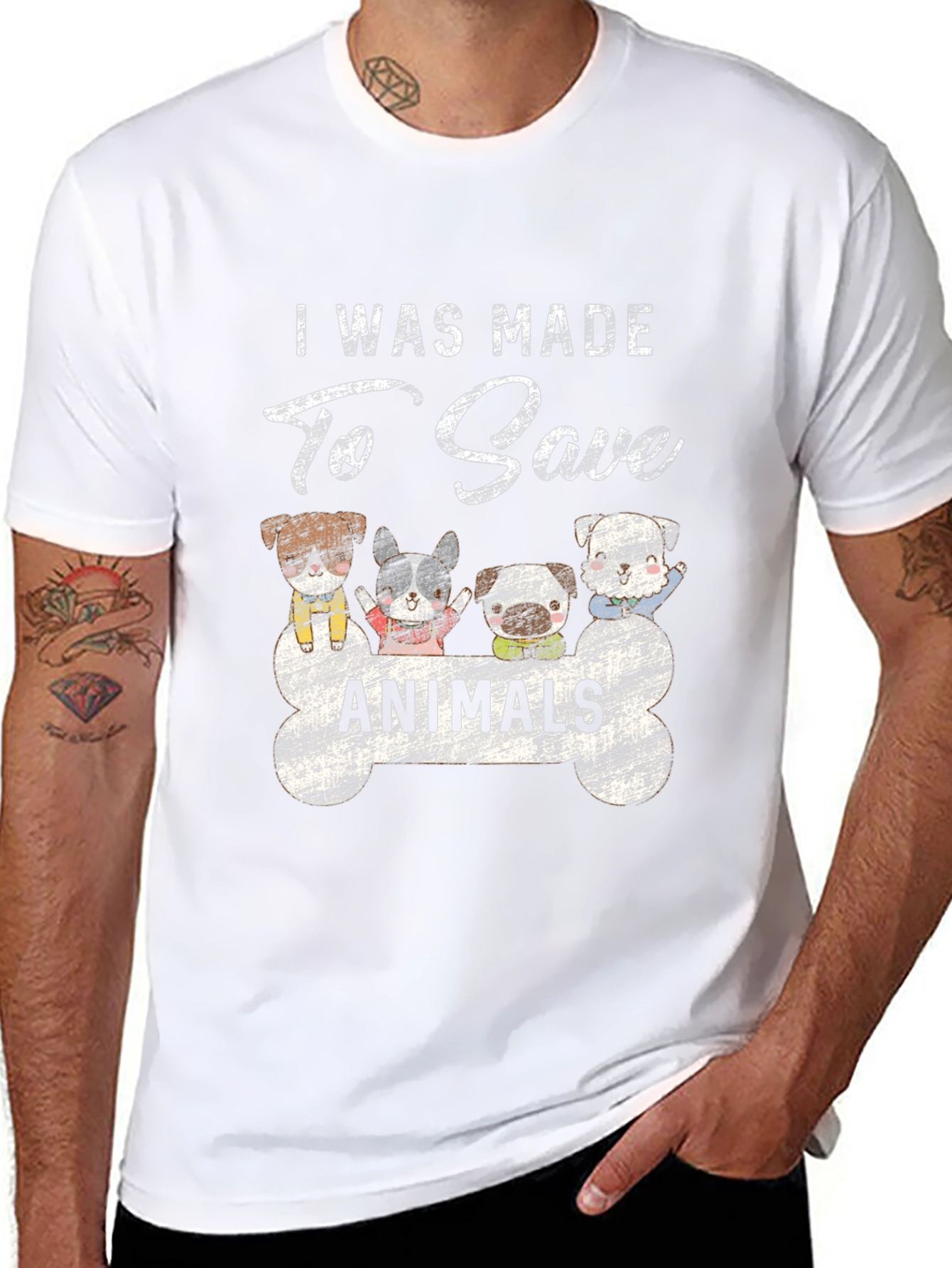I Was Made to Save Animals T-Shirt