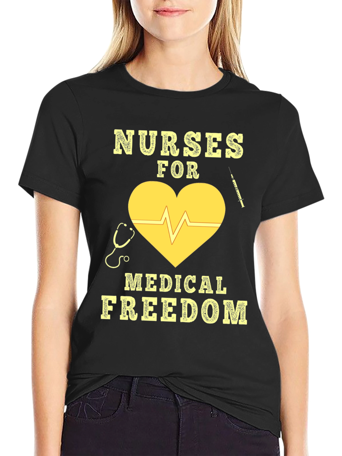 Nurses for Medical Freedom Graphic Tee