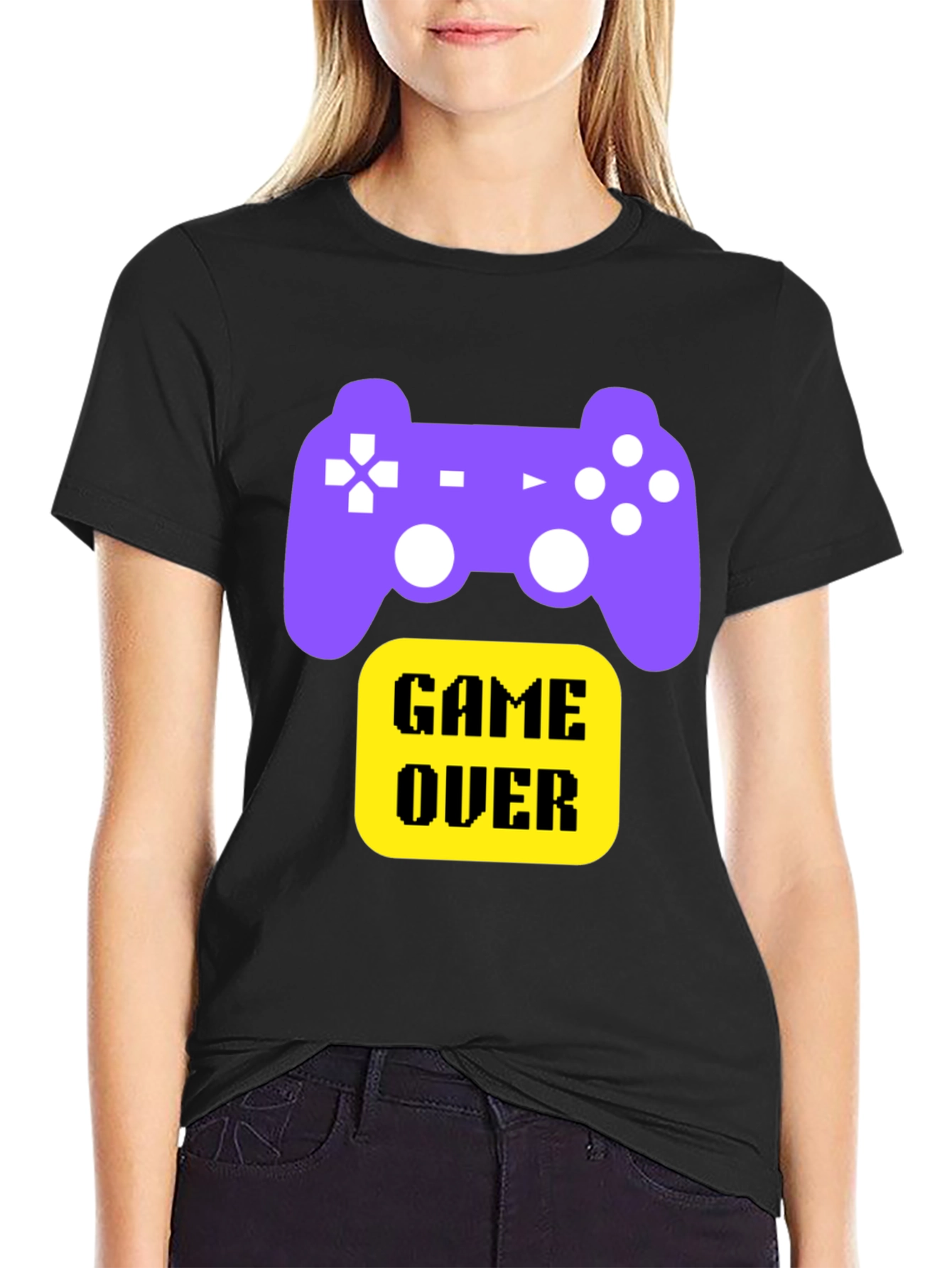 Game Over Graphic Tee - Gamer Style