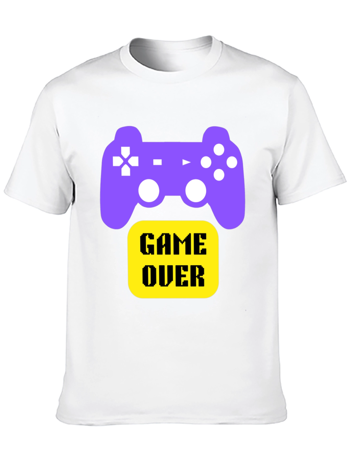 Game Over Graphic Tee - Gamer Style
