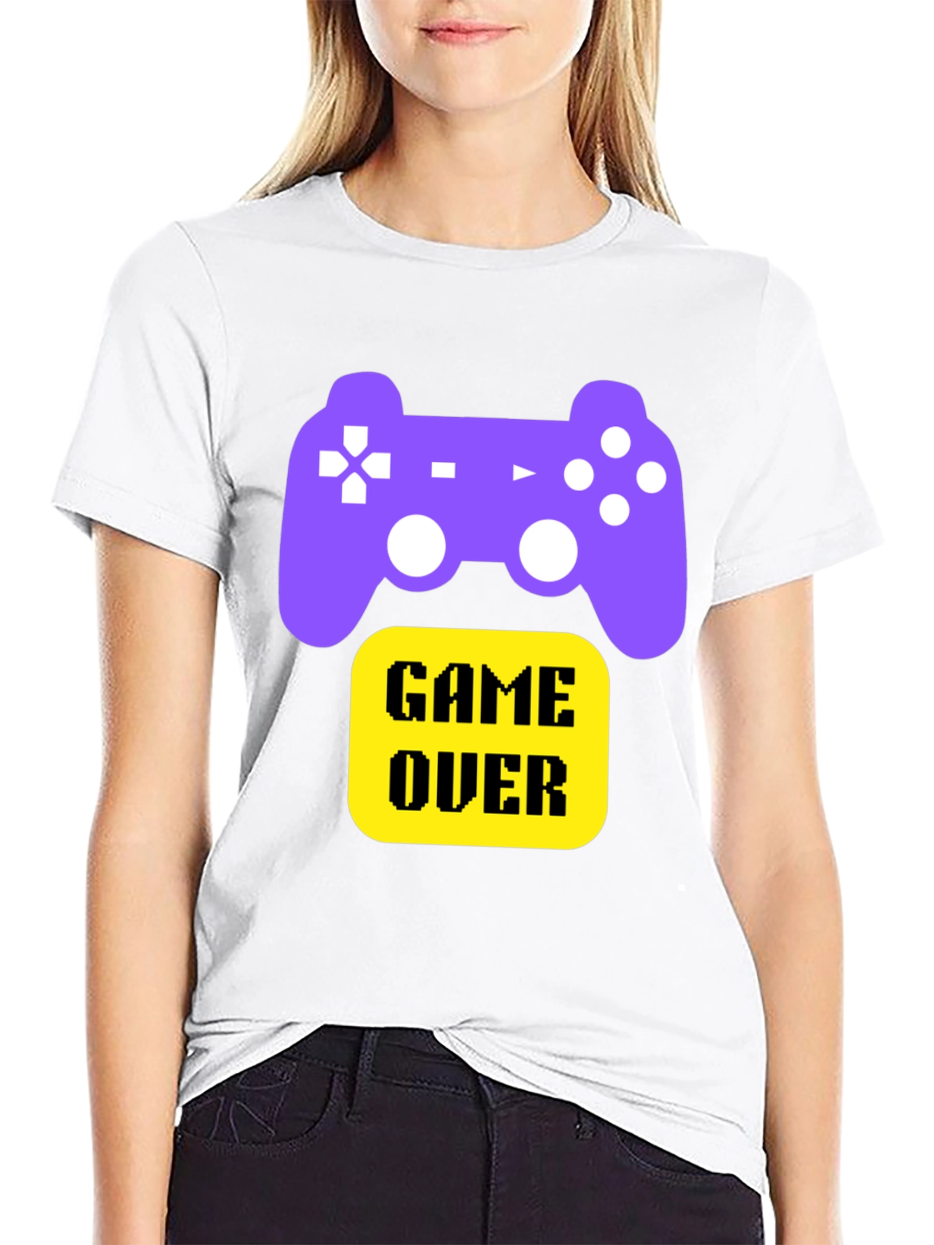 Game Over Graphic Tee - Gamer Style