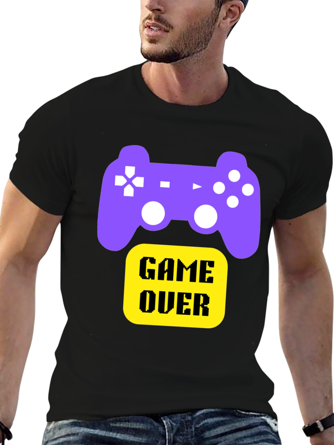 Game Over Graphic Tee - Gamer Style