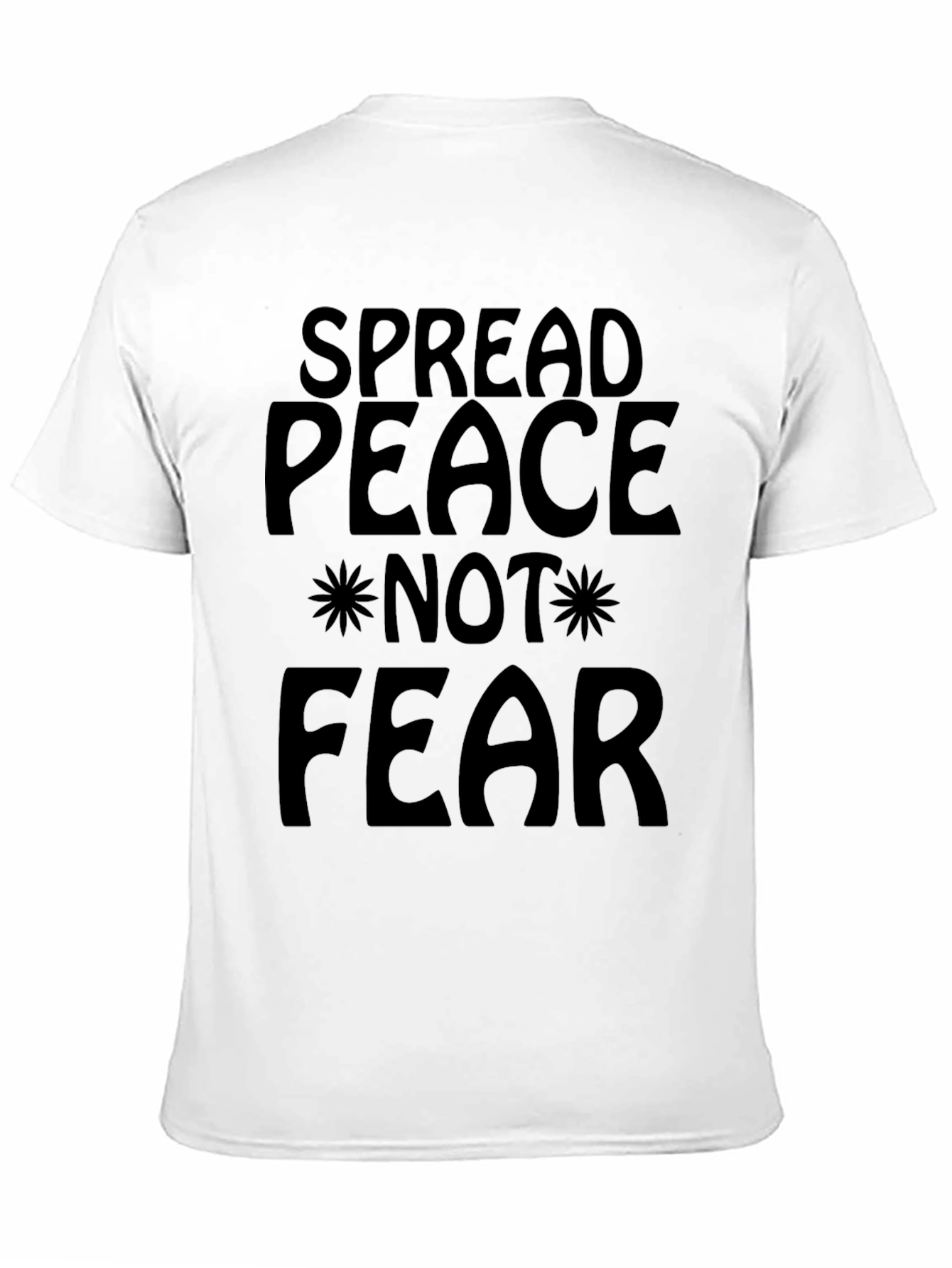 Spread Peace Not Fear Graphic Tee