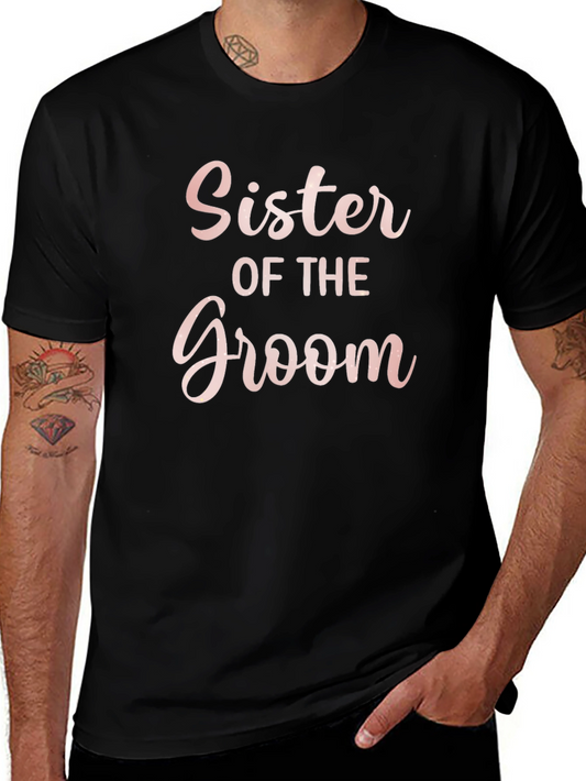 Sister of the Groom T-Shirt