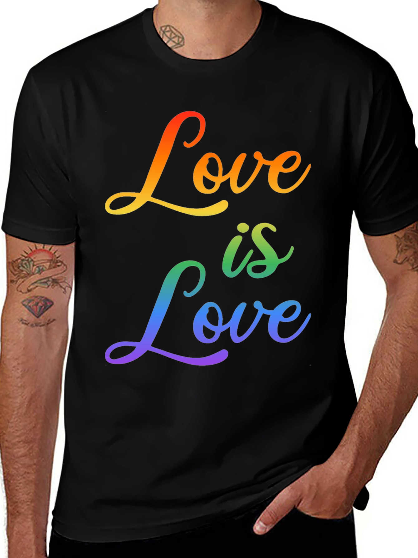 Love Is Love Pride Rainbow T-Shirt